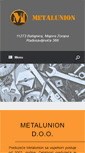 Mobile Screenshot of metalunion.rs
