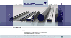 Desktop Screenshot of metalunion.pl